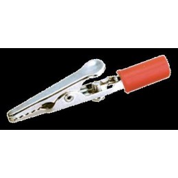 PINZA COCODRILO ROJA