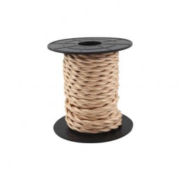 CABLE TEXTIL 10M (2X0.75MM)...