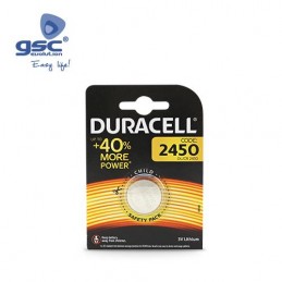 PILA LITIO DURACELL CR2450...