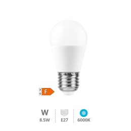 BOMBILLA LED ESFÉRICA 8,5W...