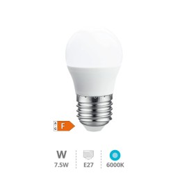 BOMBILLA LED ESFÉRICA 7,5W...