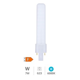 BOMBILLA LED PL 7W G23 6000K