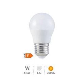 BOMBILLA LED ESFÉRICA 6,5W...