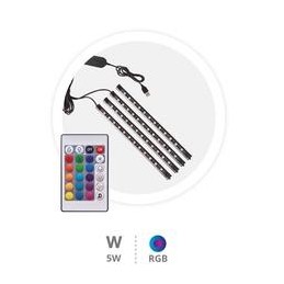 KIT 2M TIRA DE LED USB...