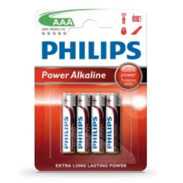 PILA ALCALINA PHILIPS LR03...