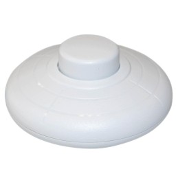 INTERRUPTOR DE PIE 2A BLANCO
