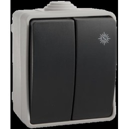 S. DOBLE CONMUTADOR ESTANCO...