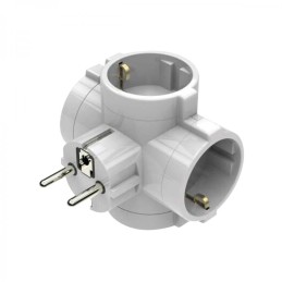 LADRÓN 4 SALIDAS BLANCO