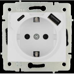 BASE FIJA 2P+T,16A,250V + 1...