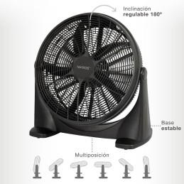 VENTIL. BOX FAN MAGMA 51CM 90W