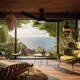 VENTILADOR TECHO LUMA LUZ...