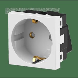 745-T BASE SCHUKO  BLANCA...