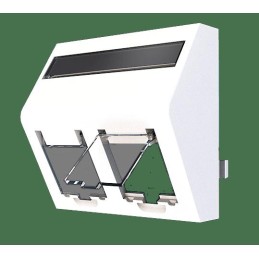 PLACA DOBLE RJ45 KEYSTONE...