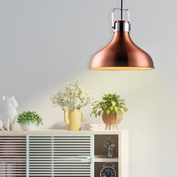 LÁMPARA COLGANTE BARUM E27...