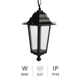 FAROL DE JARDÍN COLGANTE...