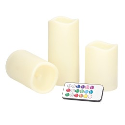 PACK 3 VELAS DECORATIVAS...