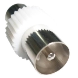 CONECTOR TELEVISIÓN MACHO A...