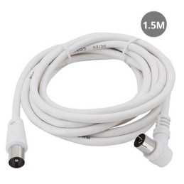 CABLE COAXIAL TV ACODADO...