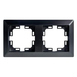 EMBELLECEDOR DOBLE GAMMA NEGRO