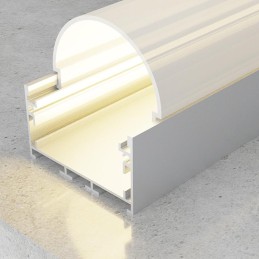 PERFIL DE ALUMINIO OVAL - 2...