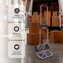 CARRETILLA PLEGABLE MAX. 60KG