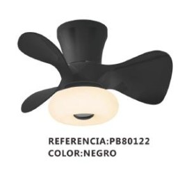 VENTILADOR DUBI NEGRO 30W...